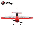 NOVO ITEM WL F929 RC Avião WL F929 4CH RC Plano com Gyro Electric 2.4G Plano de Controle Remoto com LCD Controller Plano